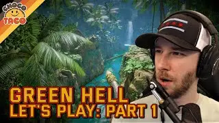 LET'S PLAY: Green Hell Part 1 - chocoTaco and Reid Green Hell Survival Gameplay