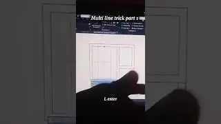 The multi line command is faster than offset. Watch the full tutorial now, which one do you prefer?