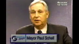 (excerpt) Paul Schell defending the Seattle police response to WTO protests