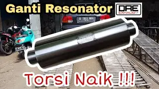 Ganti Resonator Civic Ferio, torsi langsung naik dan padat !! [DRE Exhaust]