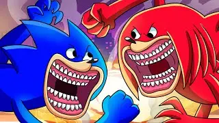 SHIN SONIC  Vs SHIN KNUCLES! The Sonic Tapes Animation |TQ TOONS
