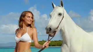 Hannah Davis and Her Horse DIRECTV Commercials
