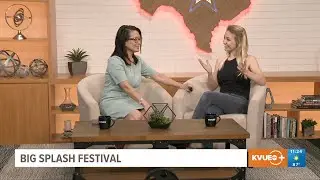 2023 Big Splash Coverage on KVUE with Natalie Earhart
