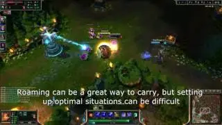 How to Roam as a Support׃ A Tip for Carrying Games ¦ League of Legends LoL
