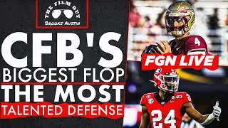 FGN Live: College Football's Biggest Flop, Is it FSU? | Is Georgia Defense the Most Talented