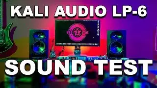 KALI AUDIO LP-6 Studio Monitor SOUND TEST | Audio Comparison with Adam T7V & KRK Rokit 8