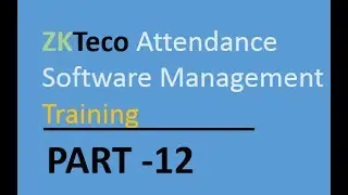 ZKT Data Maintenance | Import Export data and Backup Database Part 12