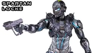 Play Arts Kai SPARTAN LOCKE Halo 5: Guardians Figure Review