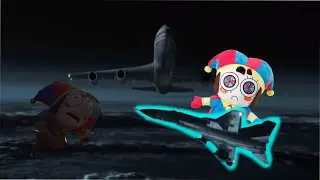 Air crachs compilation/ animation |The Amazing Digital Circus - Main Theme | Music Vidéo