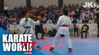 Final Female Kumite Open - PKF Senior Championships 2013[Full Match]