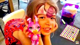 Poopsie - Sparkly Critters - Toys Review - Scarlett Natalia - Face Painting