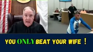 Judge Stevens Explodes! Serial Domestic Abuser