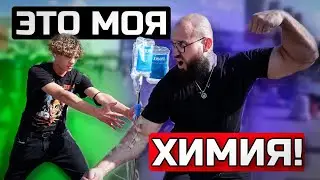 Качок притворился химиком в торговом центре | Пранк от Ebento Kach