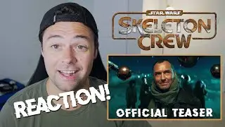 SKELETON CREW Official Teaser REACTION (Sort Of) |  Star Wars | Jude Law