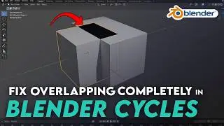 How to Fix Black overlapping Faces in Blender Cycles (Updated!)