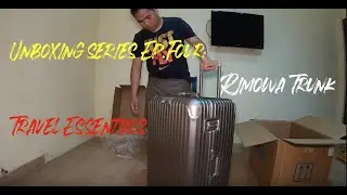 REVIEW 01Rimowa Topas Trunk 75L unboxing #Rimowa #Teppanbae