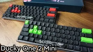 Ducky One 2 Mini Review! (Cherry MX Silver & Cherry MX Silent Red Switches)