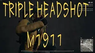 TRIPLE HEADSHOT WITH M1911 PUBG