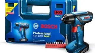 BOSCH GSR 1000 SMART DRILL AND SCREWDRIVER