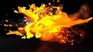 After Effects - Fire Water Logo - Download After Effects Templates