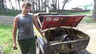Замена масла на ЗАЗ багги.