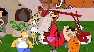 MI MUGEN Request 463 - Homer Simpson VS Fred Flintstone