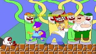PETER GRIFFIN & SUPER OMEGA HOMER SIMPSON TRY TO SURVIVA THE SURVIVAL MODE GAME!