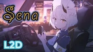 (Live2D) Sena Memorial Lobby [Blue Archive]