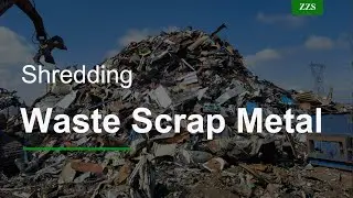1600HP Scrap Metal Hammer Mill Shredder In  South Africa Site
