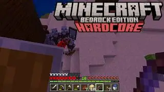 Minecraft Bedrock Hardcore is DANGEROUS