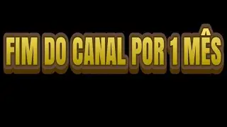 O CANAL ESTA SUSPENSO