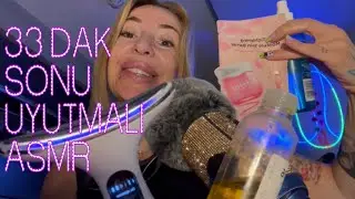 SONU UYUTMALI ASMR GELDİİİİ🥱😴🥱#asmr #sleep #relax #skincare #youtube
