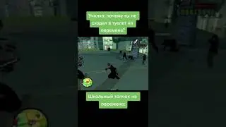 почему ты не сходил в туалет на перемене? 