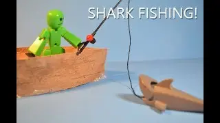 Shark Fishing! | Summer Special | #StikbotContest | #stikbot