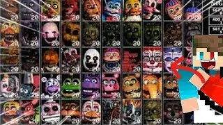 Jogando Fnaf Ultimeit custom night