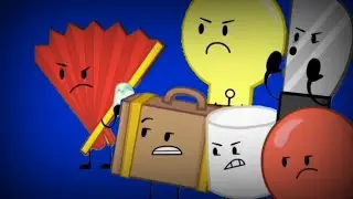 Inanimate insanity 2 ep10 : "Mazed  and confused" - Reaction to mephone's maze game Blue Screen