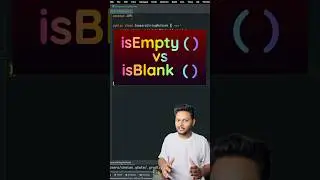 isEmpty vs isBlank in #java string