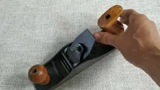 Рубанок ручной чугунный Воскова. СССР.