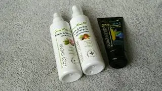 Новинки июль Green mama. Крем для рук, крем для ног, крем эксофилиант для лица.