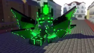 Baby RoboDragon11 Gets Disturbed by sunlight - Minecraft Animation