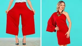 Fashion Hacks and DIY Clothing Tricks || 123 GO! Smart Tips for Girls