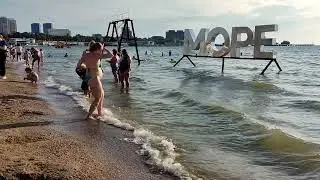 Анапа жара. Обстановка на Черном море. Курортный сезон 2023 наступил.