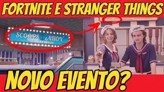 FORTNITE E STRANGER THINGS JUNTOS, NOVO EVENTO? | Fortnite