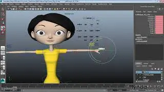 0.3 Обзор настроек персонажа Maya. Курс 