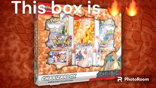 Charizard EX Collection Box!! The First Charizard Themed product from the S&V Era DOESNT DISAPPOINT!