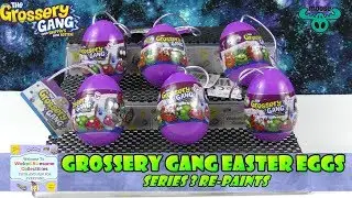 Grossery Gang Easter Eggs - Series 3 Re-paints - Cool New Versions - Putrid Power