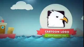 Videohive Free AE Projects - Cartoon Logo Reveal