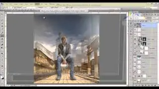Change Background and blending - Photoshop CC
