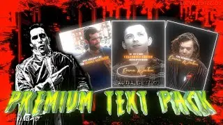 PREMIUM TEXT PACK for Alight Motion | AE-Style Text Effects! 🔥 | 