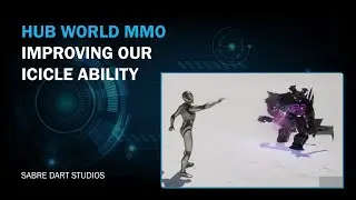 UE5 Hub World MMO - Improving our Icicle Ability
